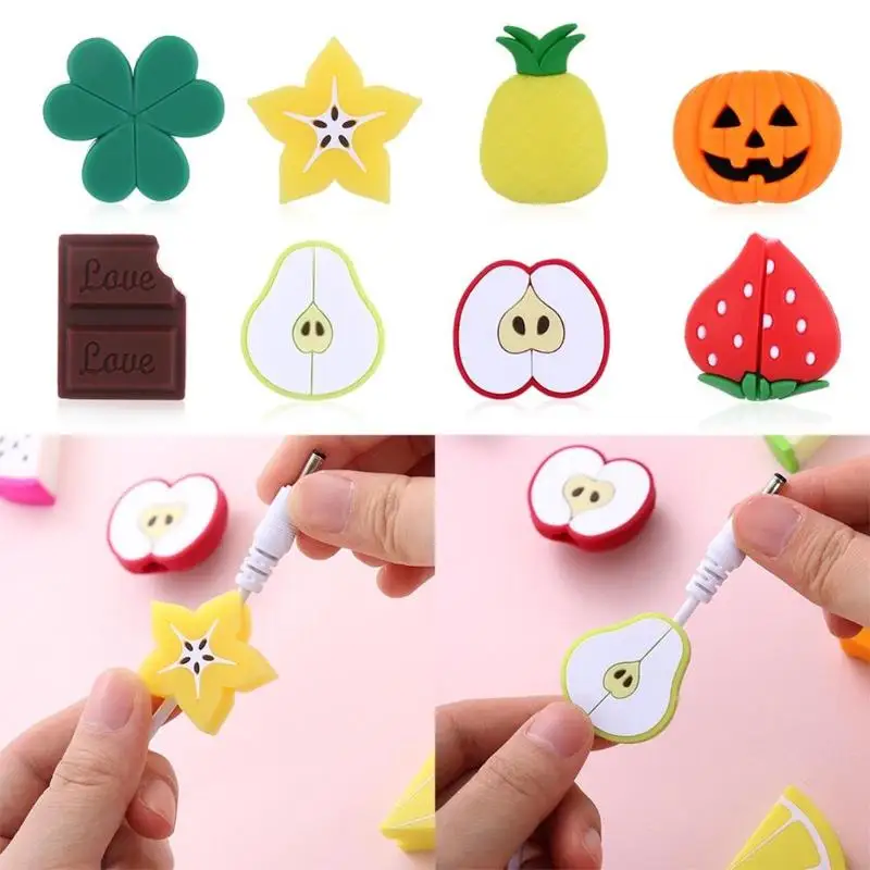 Кабель bite протектор для Iphone protege кабель приятелей мультфильм кабель bite kabel diertjes аксессуар для телефона, держатель