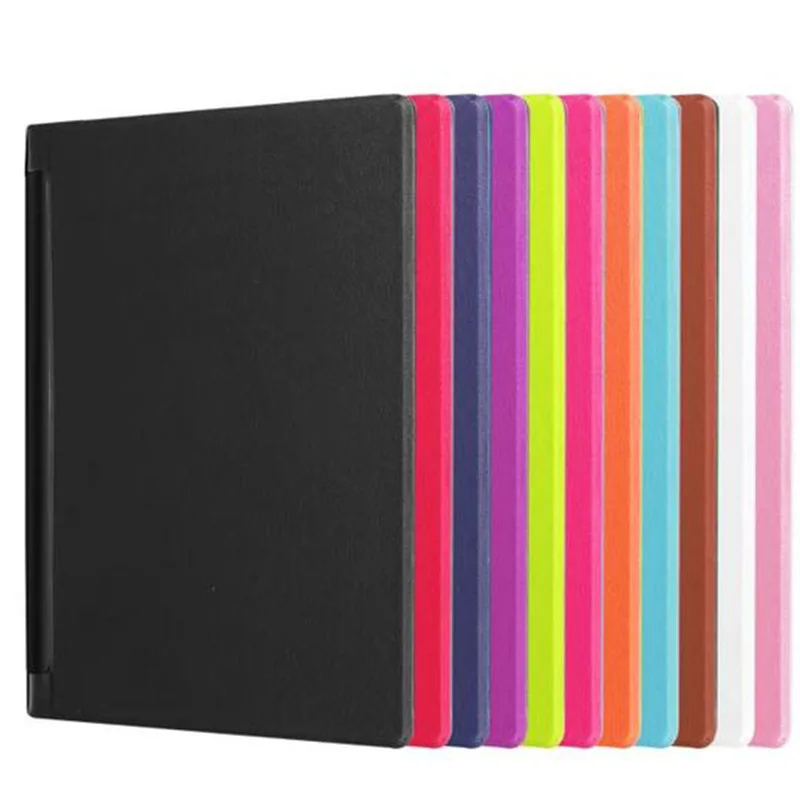 Enzi Ultra Slim Магнитный Кастер Кожа PU Смарт чехол для Lenovo Йога Планшеты TAB3 Tab 3 Pro 10X90 10.1