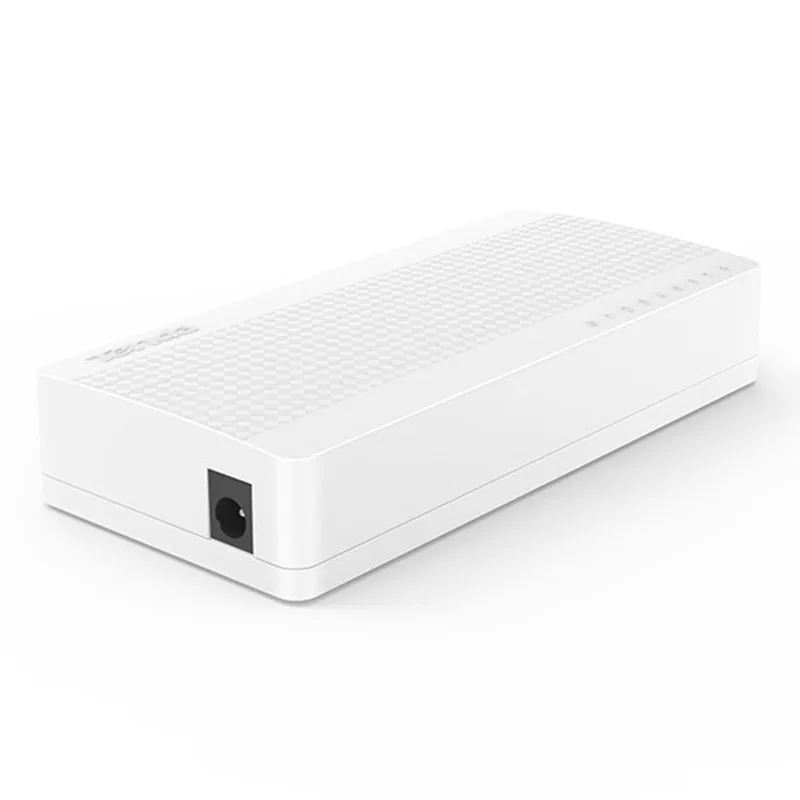 Tenda S108 Ethernet-коммутатор 8 Порты и разъёмы Настольный Ethernet сетевой коммутатор gigabit