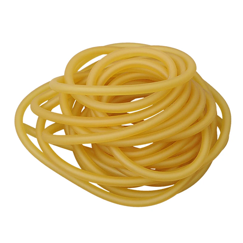 3mm x 6mm Natural Latex Slingshots Rubber Tube 3m Tubing Band for Hunting Catapult Elastic Part Fitness Bungee Equipment 3060 | Спорт и