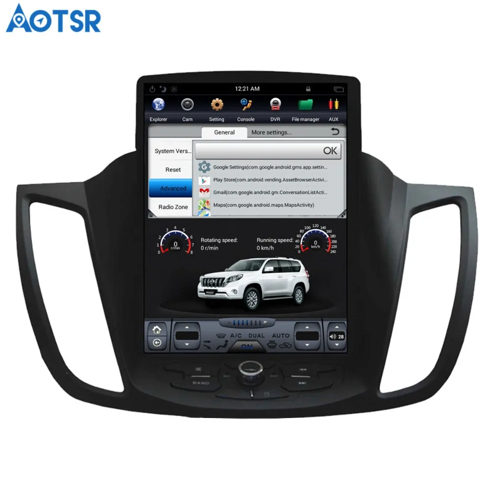 Автомобильный стереопроигрыватель Aotsr Android 6 0 Тесла без DVD-плеера GPS-навигация для