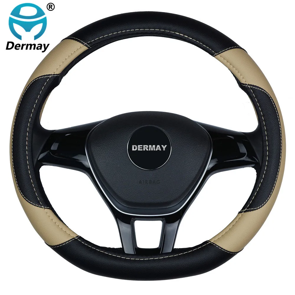 Тюнинг автомобиля высококачественный чехол на рулевое колесо защита 38 см/15