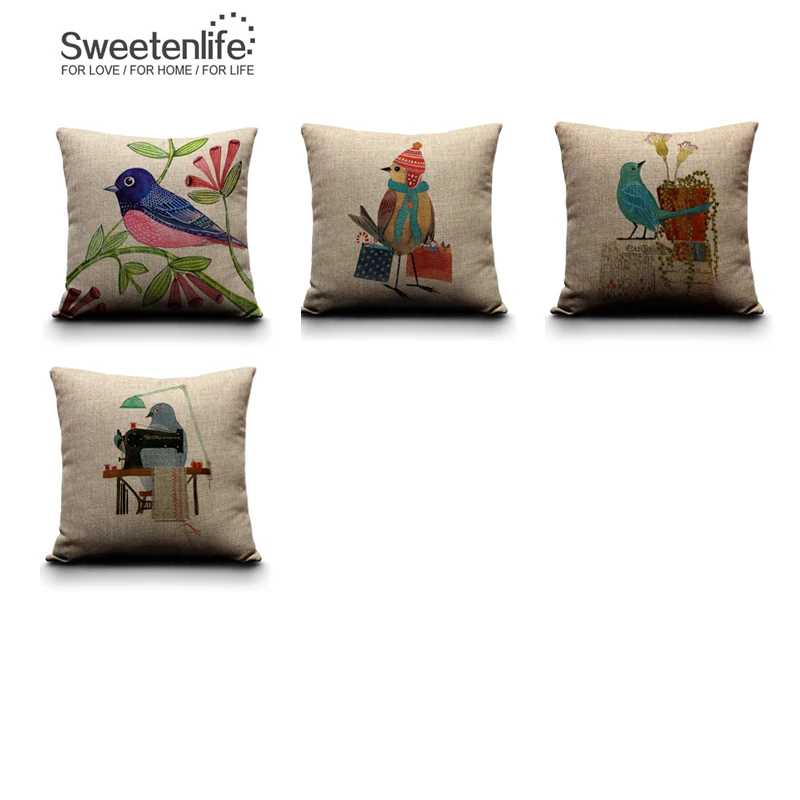 Sweetenlife из хлопка и льна диванных подушек shevron оптом наволочки для декоративных