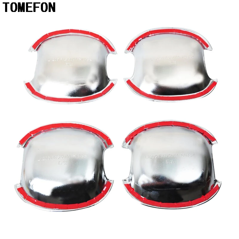 TOMEFON для Toyota Camry 2007 2008 2009 2010 2011 ABS хромированная Наружная ручка боковой двери чашки