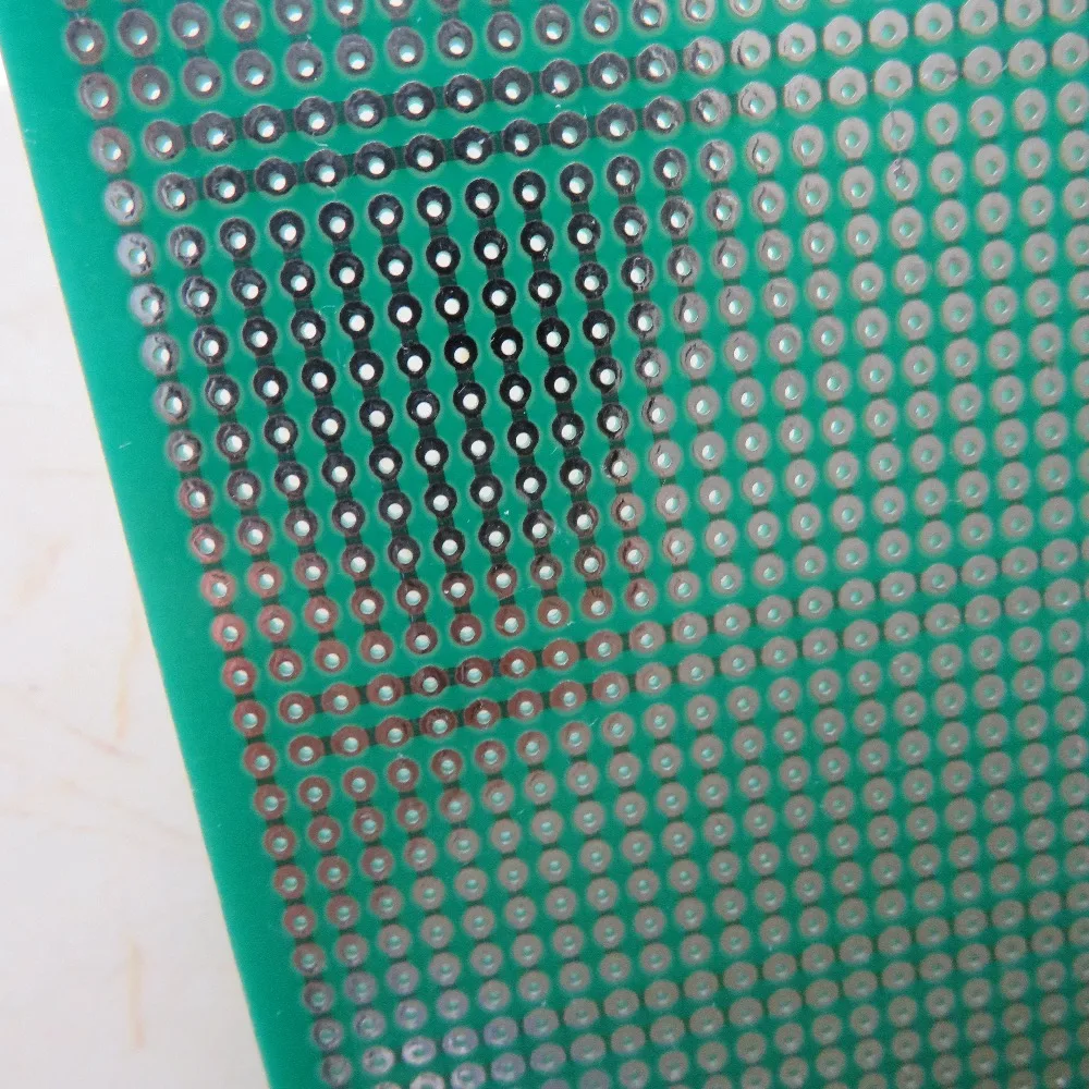 1 шт. 15x20 см FR4 стекловолокна схема Универсальный stripboard veroboard pcb одной стороне Platine