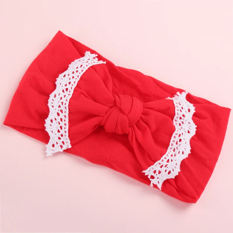 1 шт. высококачественные нейлоновые повязки для волос с кружевной отделкой