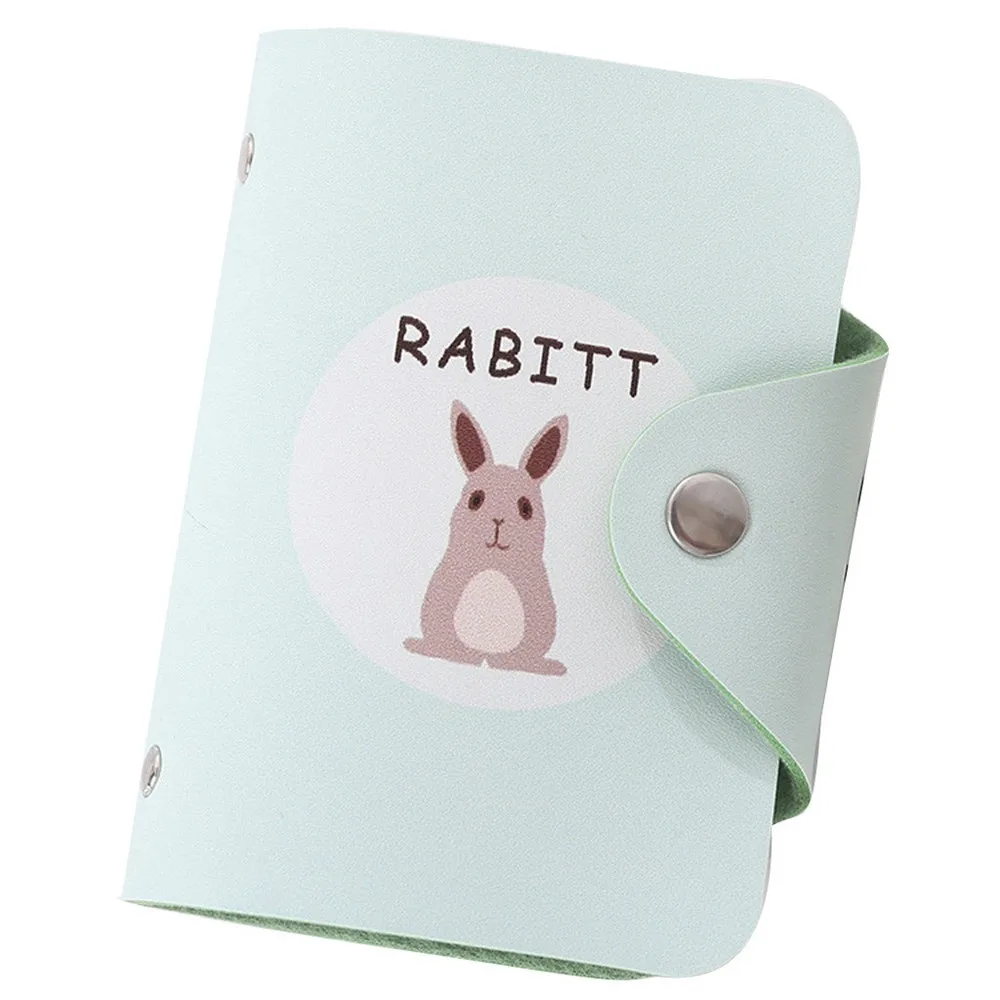 Держатель для карт из ПУ кожи модный креативный милый мультяшный женский