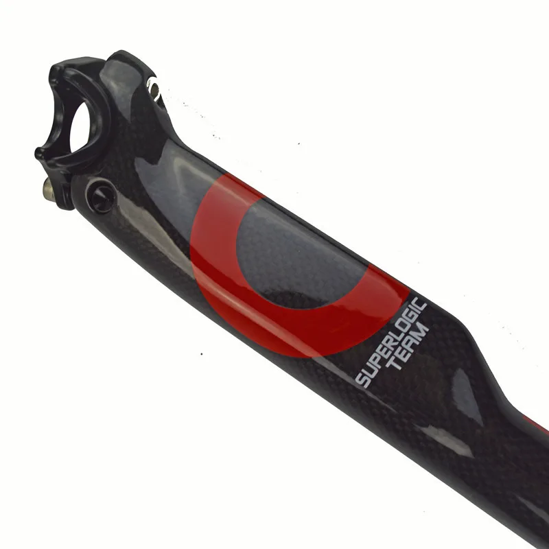 Велосипедный Подседельный штырь из углеродного волокна 3K горный велосипед