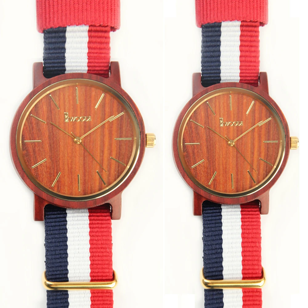 Часы REDEAR с радужным ремешком для мужчин и женщин деревянные часы модные