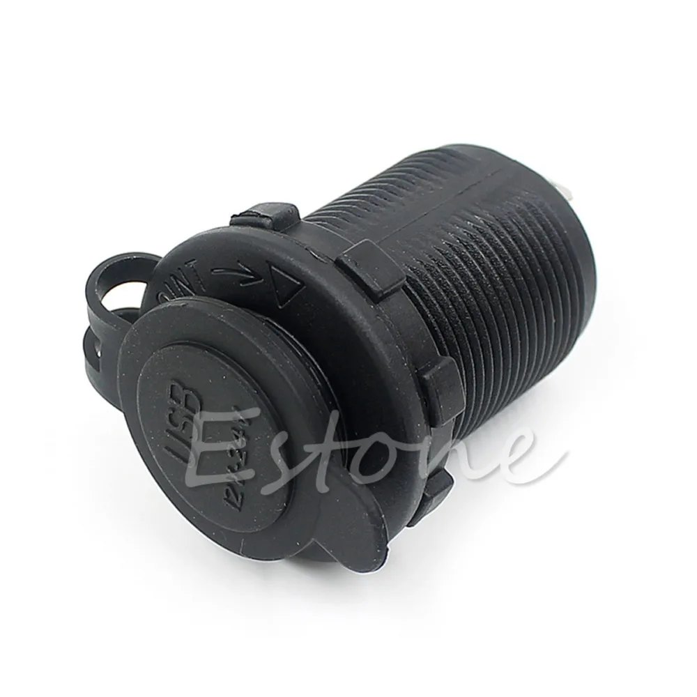 

Dual USB Car Cigarette Lighter Socket DC 12V-24V Charger Power Adapter Outlet