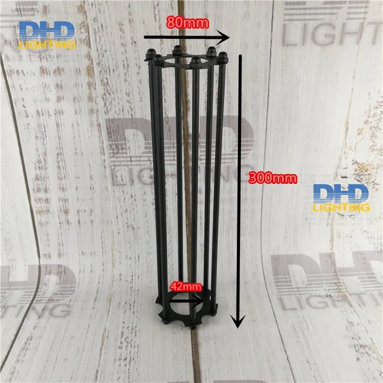 Бесплатная доставка 3 стиля черный металлический абажур в клетку Лидер продаж