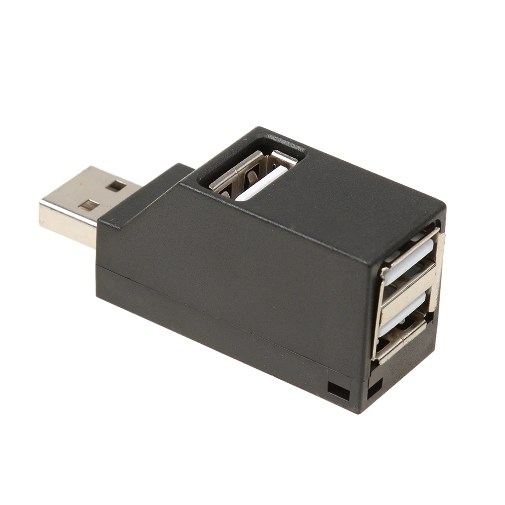 Высокоскоростной мини концентратор USB 2 0 с 3 портами для ПК ноутбука настольного
