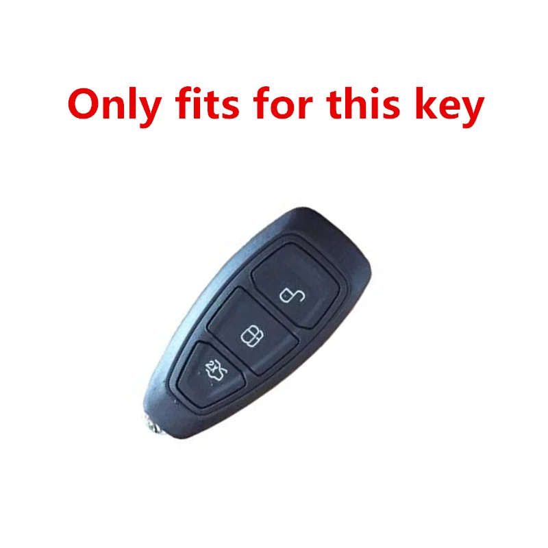 Новый мягкий чехол для ключей из ТПУ Ford Fiesta Focus C MAX 2011 2012 2013 2018 автомобильный