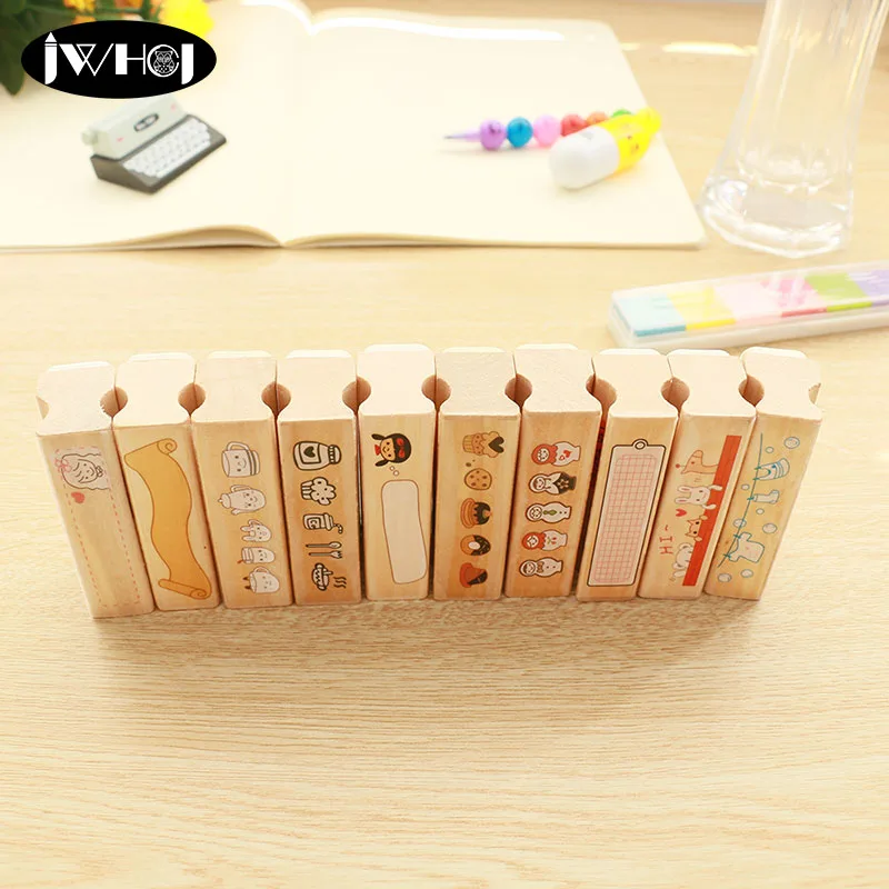 1 шт. Резиновая печать из дерева с рисунком для скрапбукинга, ручной работы, фотоальбомов и подарков.