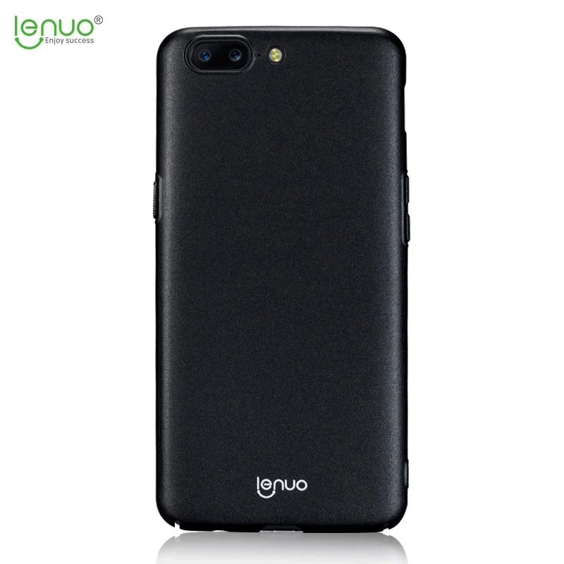LENUO for OnePlus 5 Case Silky Touch Rubberized PC Hard Mobile Phone - 5.5 inch |