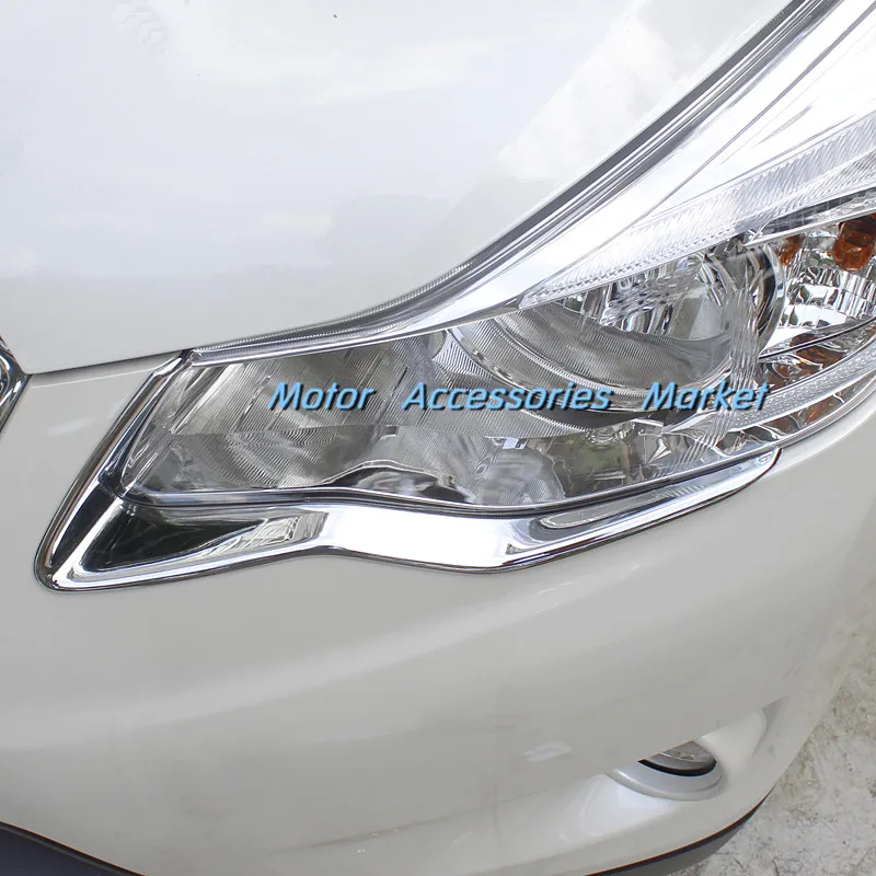 Новый хромированный передний светильник для Subaru XV 2013 2014 2015 2016|light trim|trim chromesubaru xv |