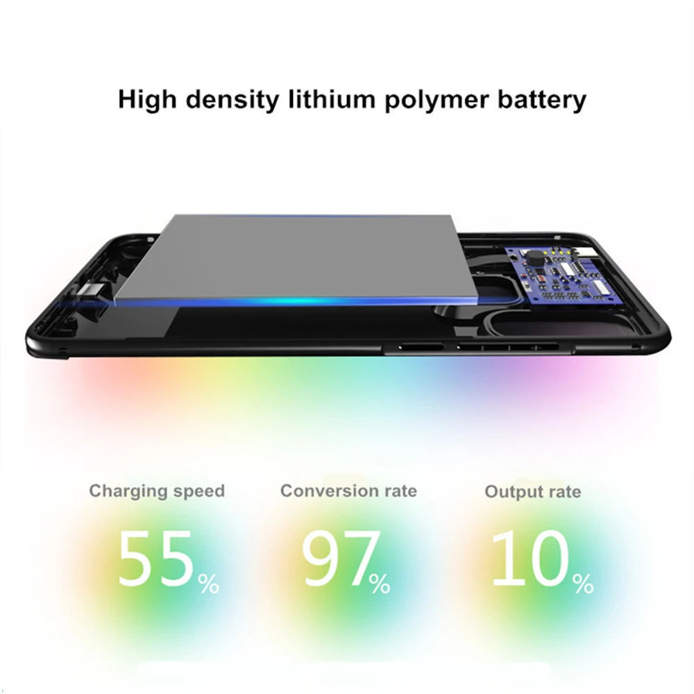 KQJYS 5000 мАч зарядное устройство чехол s для Xiaomi Redmi Note 5 Внешний Аккумулятор Чехол портативный внешний аккумулятор зажим Крышка для зарядки батареи
