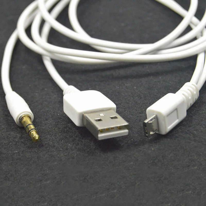 Effelon 2 в 1 3.5 ММ Micro Aux Аудио Док Зарядное Устройство USB кабель для передачи данных