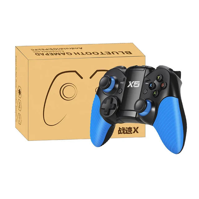 Хорошая цена X5 bluetooth 4 0 геймпад 2 г для PS3 android ios и ПК игровой контроллер телефонов с
