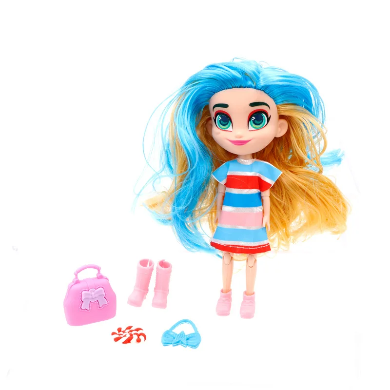 4 шт./лот модные hairdorable куклы для девочек домашние детские волосы для девочек красота сюрприз куклы для детей хороший подарок Прямая поставка