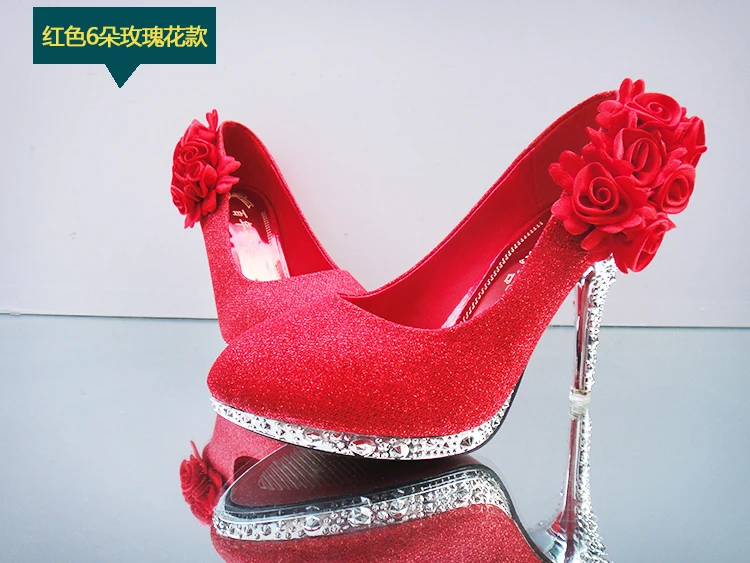 Элегантные женские туфли с острым носком босоножки закрытой пяткой Цветы Стразы