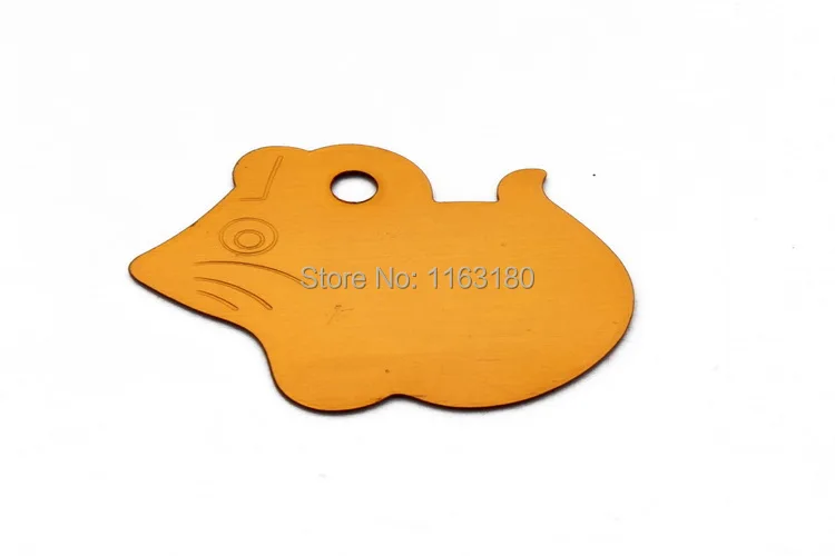 100 шт./партия персонализированные идентификационные бирки для домашних животных
