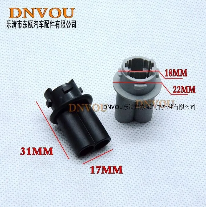 Автомобильный задний фонарь 10 шт. универсальный разъем для лампы T10 T5|socket coupling|socket