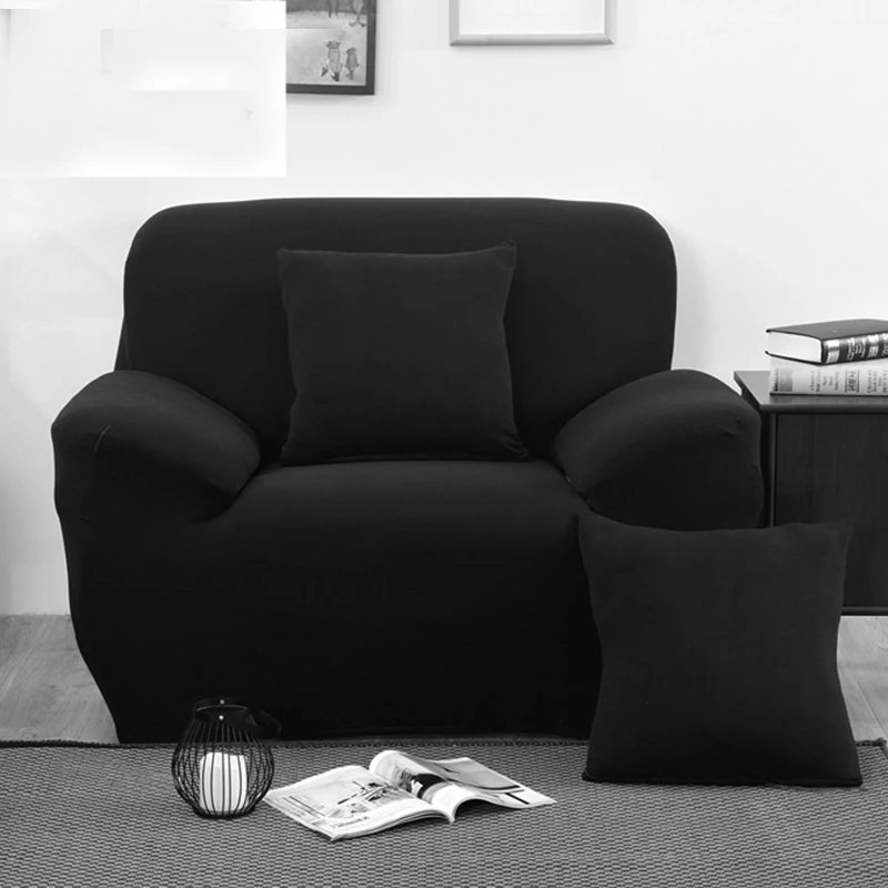 Эластичные чехлы для диванов синие дешевые оптовые офисные эластичные housse de canape