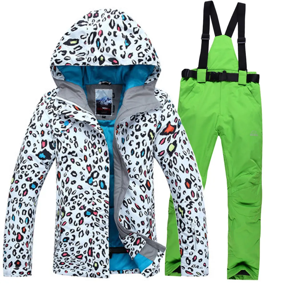 2019 высококачественные женские лыжные куртки комплекты штанов одежда для