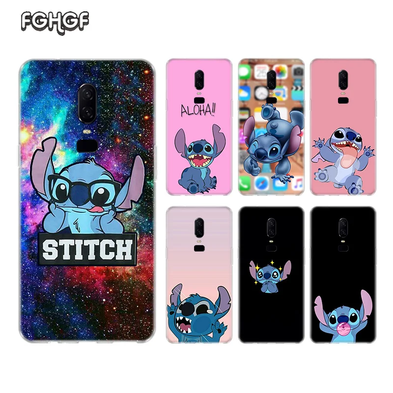 Роскошный мягкий силиконовый чехол для телефона Steward Stitch из ТПУ OnePlus One Plus 7 Pro 5 5T 6T 6