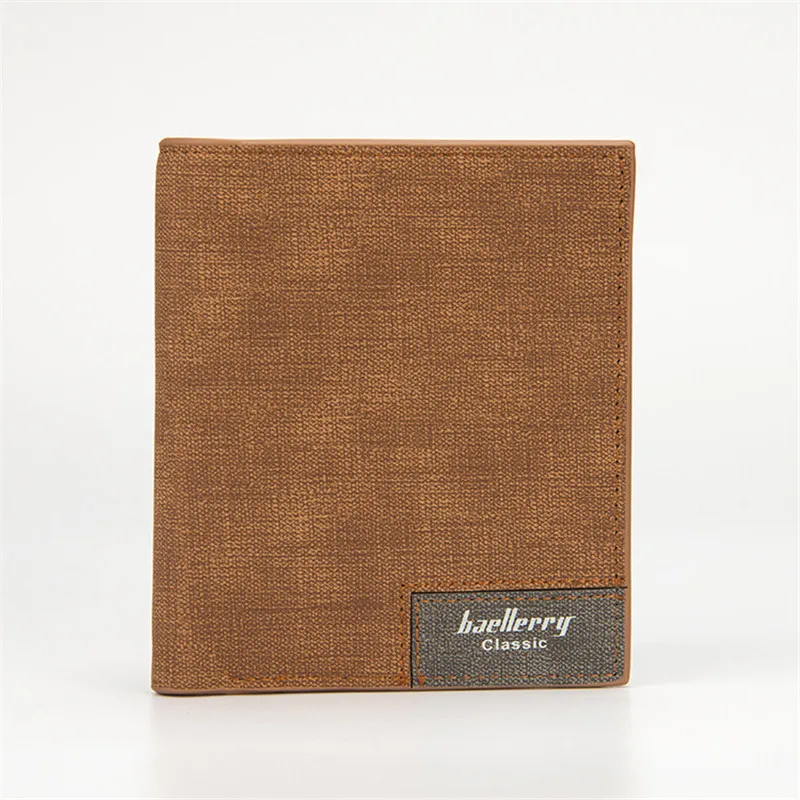 Baellerry Men's Wallets 2021 Brand New Men Wallet PU Leather Ultrathin Short Card Holder Male Purse Carteira Masculina | Багаж и сумки