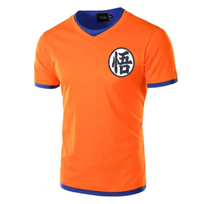 Short Sleeve T WU Аниме Толстовка с драконом Косплэй 3D супер сайян Dragon Ball Z игрушечные фигурки из игры Dragon Ball Dbz(“Сон Гоку карман толстовки с капюшоном, худи футболка Для мужчин Для женщин - Цвет: Short Sleeve T WU