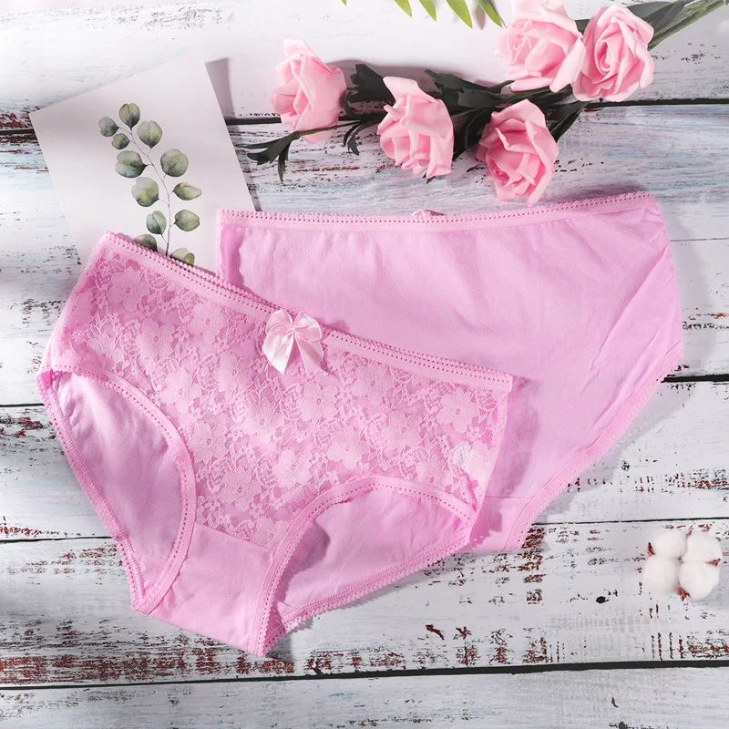 5 шт. женские хлопковые треугольные Трусы из хлопчатобумажной ткани|Женские