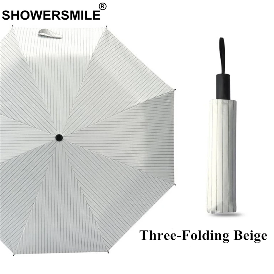 SHOWERSMILE зонты от дождя и солнца складные для мужчин женщин армейский зеленый