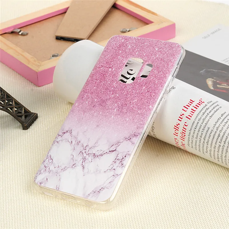 Soft TPU Silicone Case For Samsung Galaxy S9 / Plus 3D Pattern Phone Cases S9+ Ultra Thin Slim Cover Capa Funda Coque |