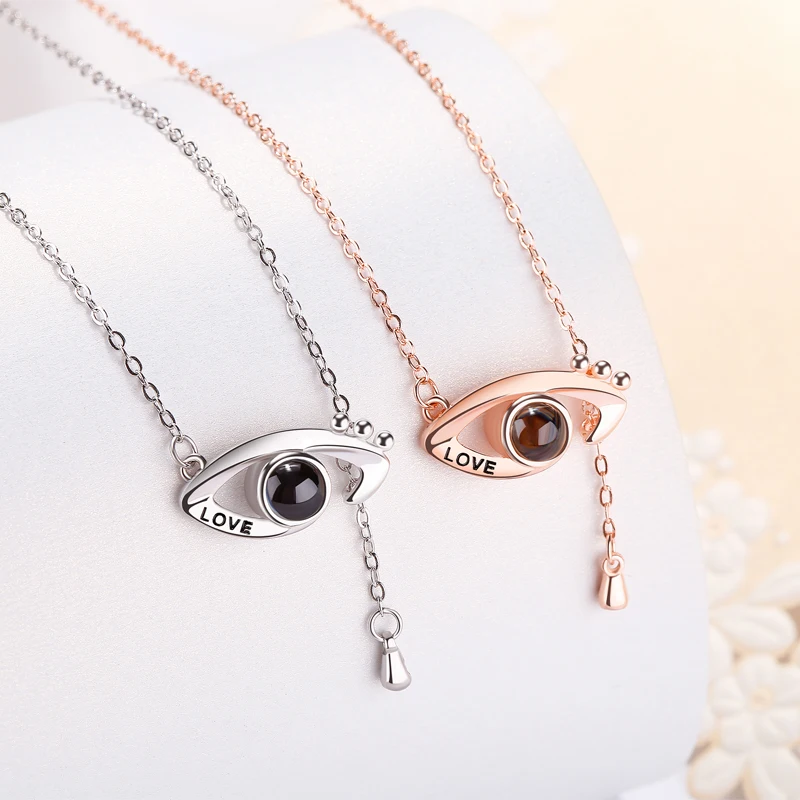 Женское Ожерелье с кулоном Я люблю тебя на 100 языках|Ожерелья подвеской| |