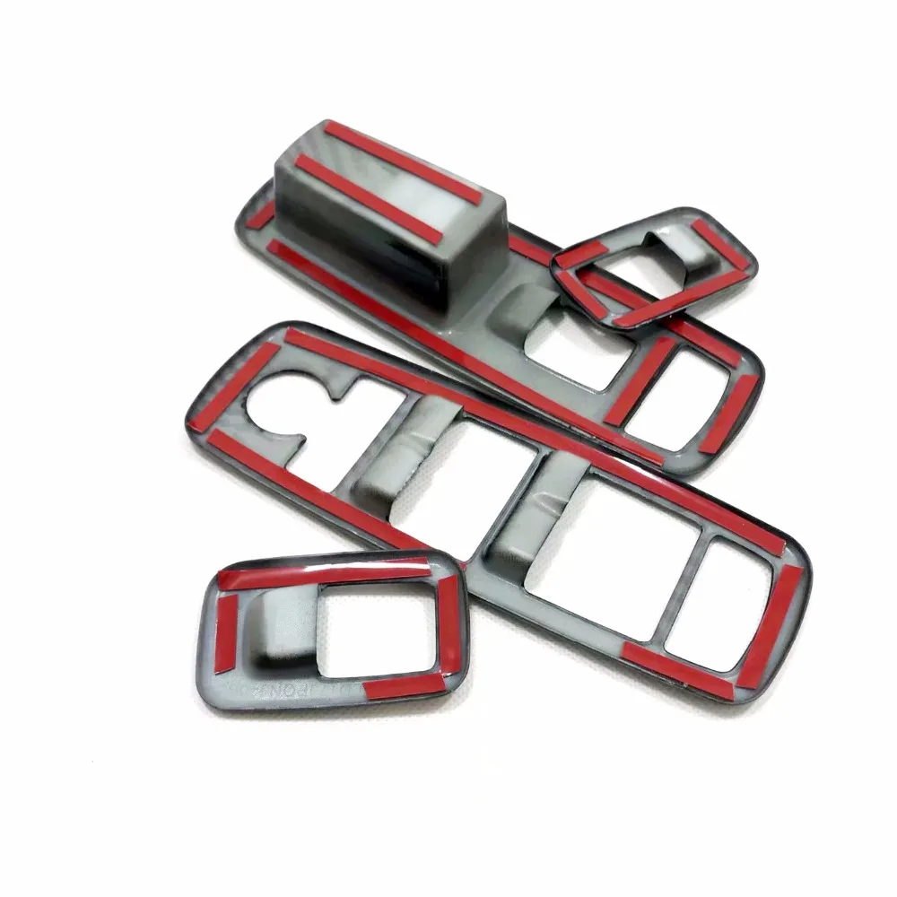 Панель переключателя окна из АБС углеродного волокна для Jeep Grand Cherokee 2014 2015 2016 17 18