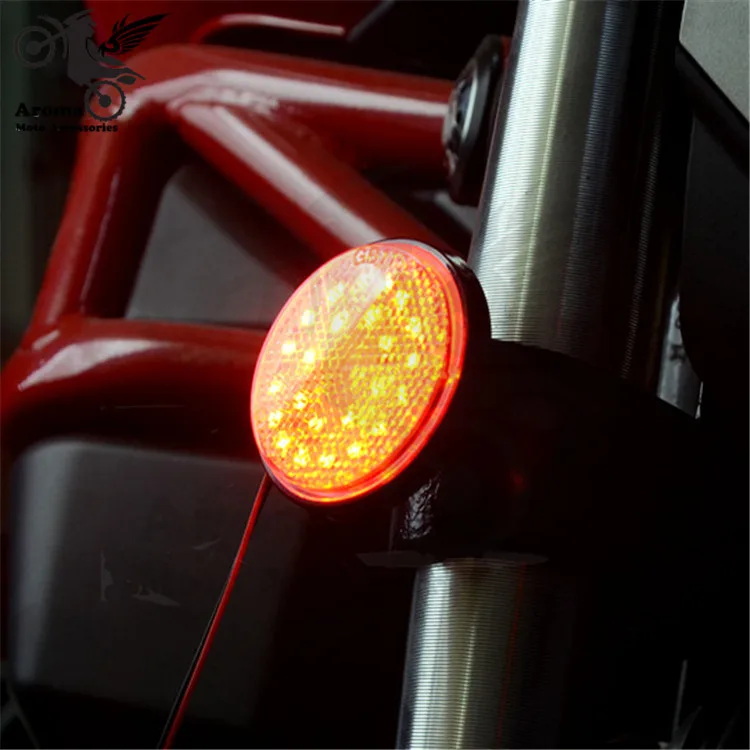 6 мм винтовой круглый индикатор мотоцикла для yamaha honda suzuki Harley Davidson Ducati Мотокросс