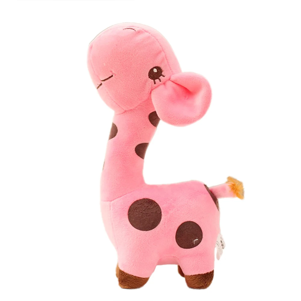 

Lovely Simulation Giraffe Animal Doll Kids Soft Plush Toy Home Office Decor Kawaii Gift For Baby Christmas Gifts