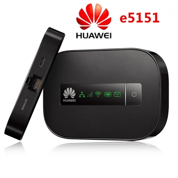 Разблокированный маршрутизатор HUAWEI E5151 двухпоточный lan cat 3g беспроводной Wi Fi