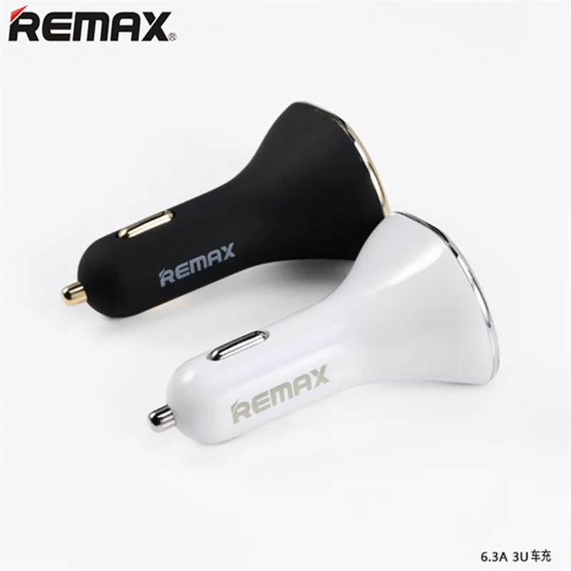 Автомобильное зарядное устройство Remax Smart 3USB Max 5 В/6 3 А Быстрая зарядка для