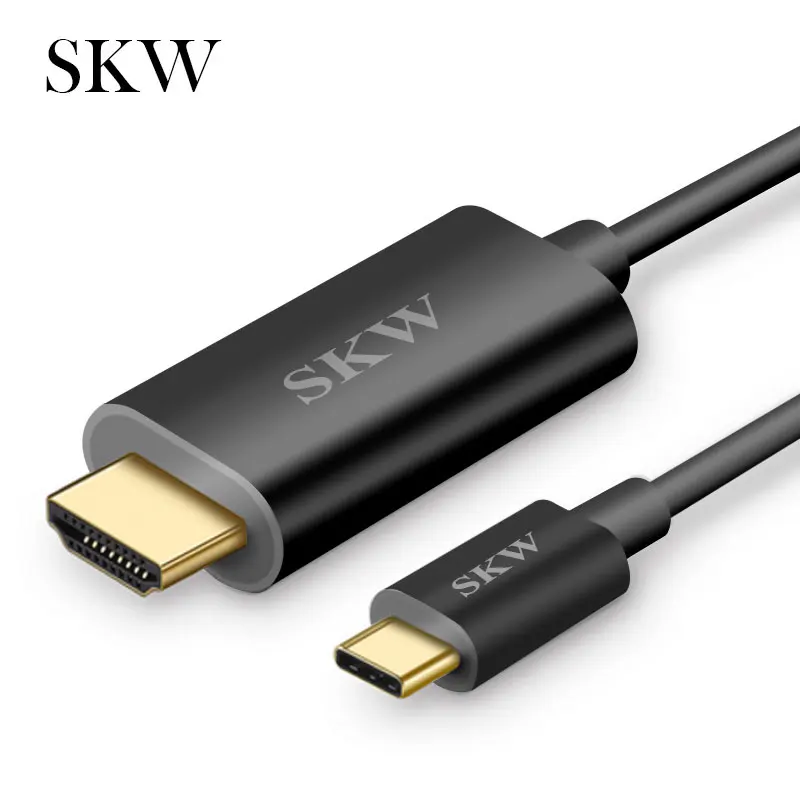 SKW T C001 type C к HDMI конвертер адаптер 4 K/60 HZ для ноутбука Apple huawei Macbook Pro подсоединения