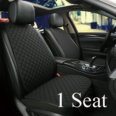 1 front black Чехол для автокресла, подушка для автокресла, уютная, крутая, кожаная сумка, край, накидка для автокресла, коврик, спинка для автокресла, автомобильная - Название цвета: 1 front black
