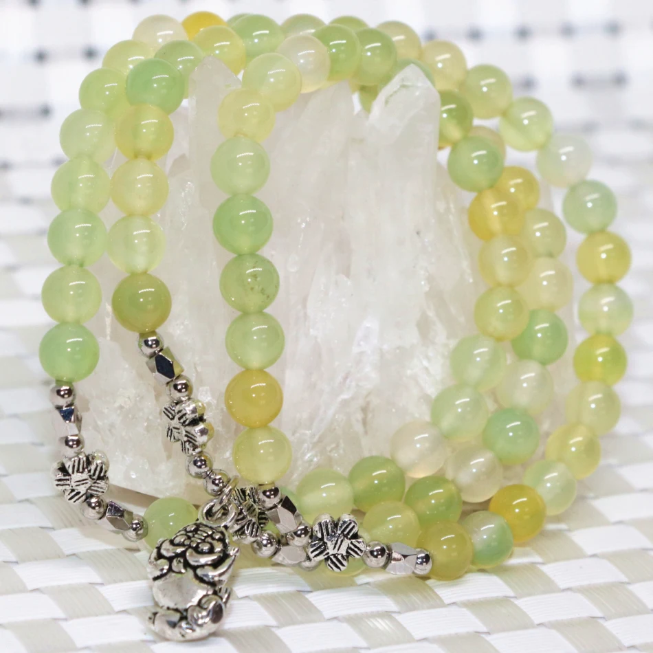 Женский многоуровневый браслет из натурального винограда сердолик камня оникс 6