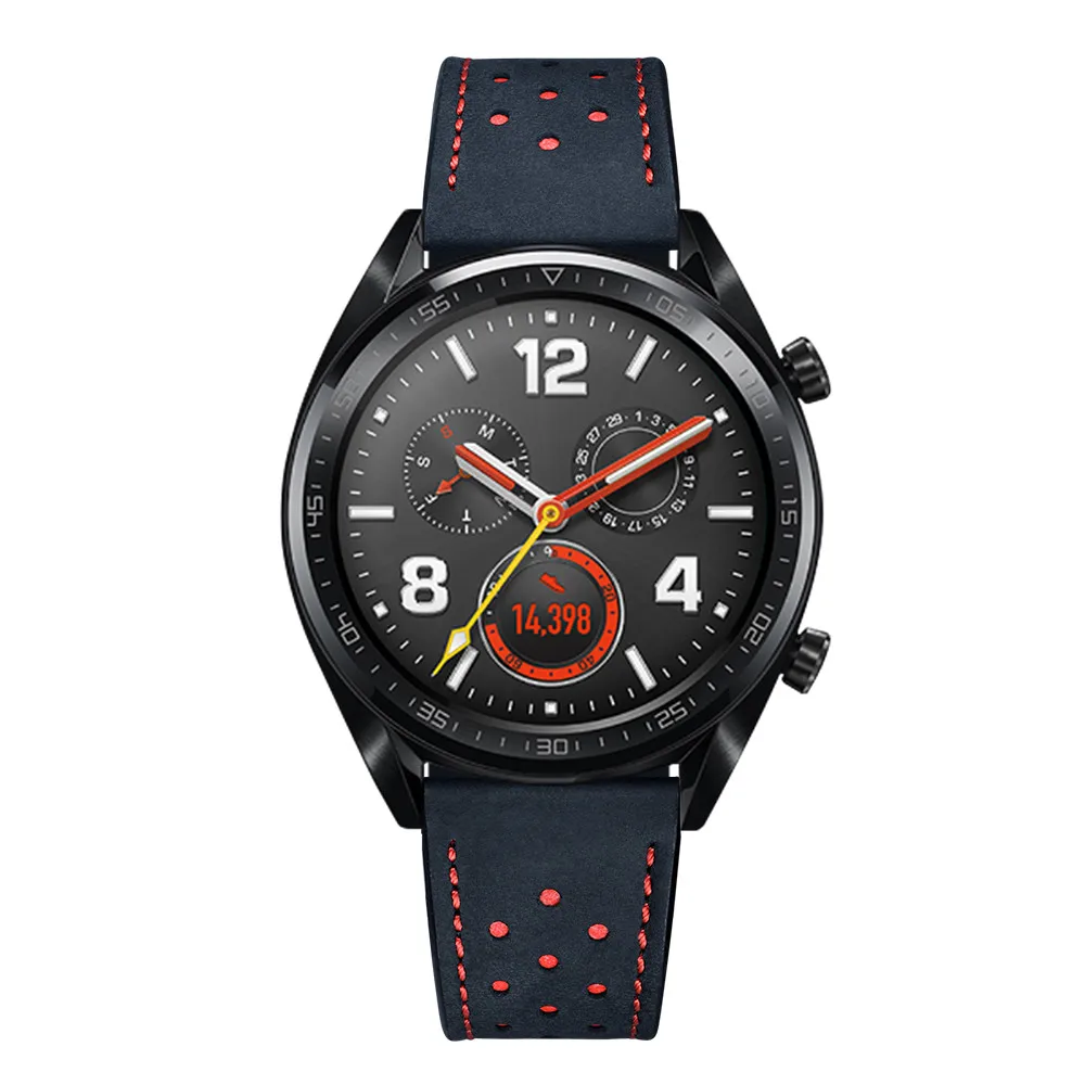 Мода замена кожаный ремешок для часов Ремешок для huawei часы GT bracel Смарт-часы аксессуары спортивный браслет