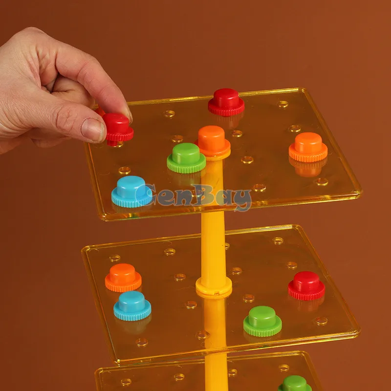 2 4 игрока твист Tic Tac с закругленным носком игры или спина в 1 взаимодействие
