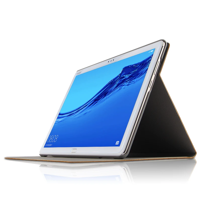 Чехол подставка для Huawei MediaPad T5 10 дюймов искусственная кожа защитный чехол