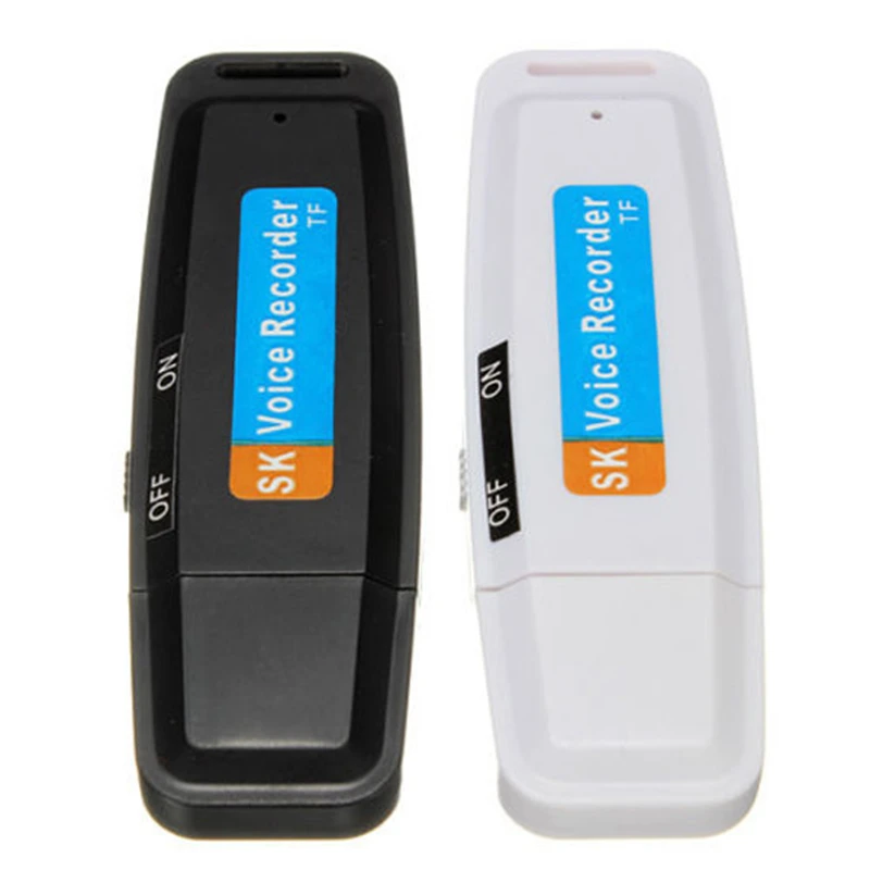 USB 2.0 Digital Audio Voice Recorder Dictaphone Flash Drive U-Disk Converter U Disk Shaped Recording Pen Adapter Support TF |