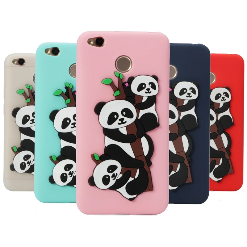 Xiomi Redmi 4X Cartoon Cute Panda Silicone Phone Case on for Xiaomi Cover Fundas Xaomi 5.0&quot |