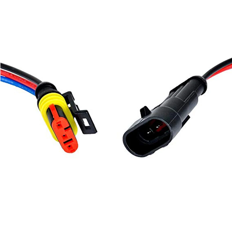 5 комплектов 3 контакта 18 AWG автомобильный фоторазъем комплект розеток провод